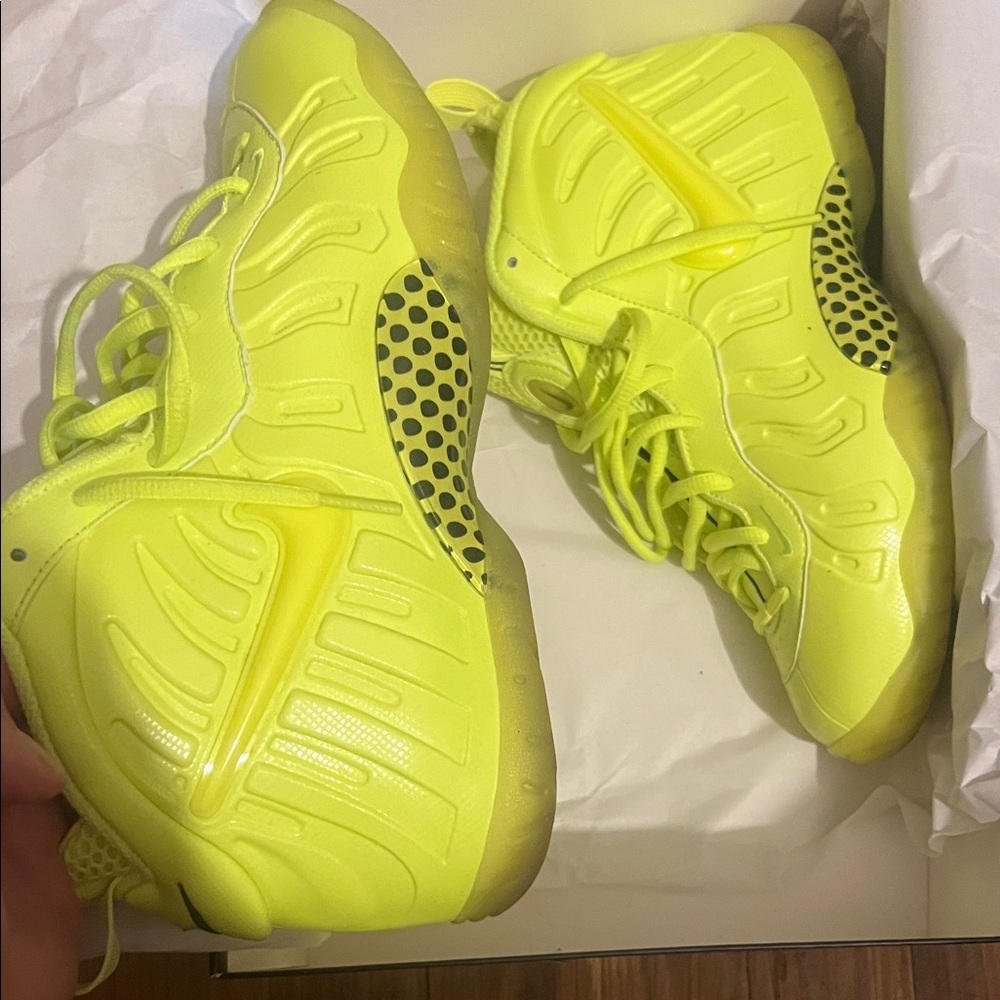 Nike Little Posite Pro Volt/Black (GS)